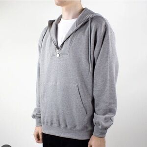 Polar‎ Skate Co. Half Zip Hoodie Pullover Size Large